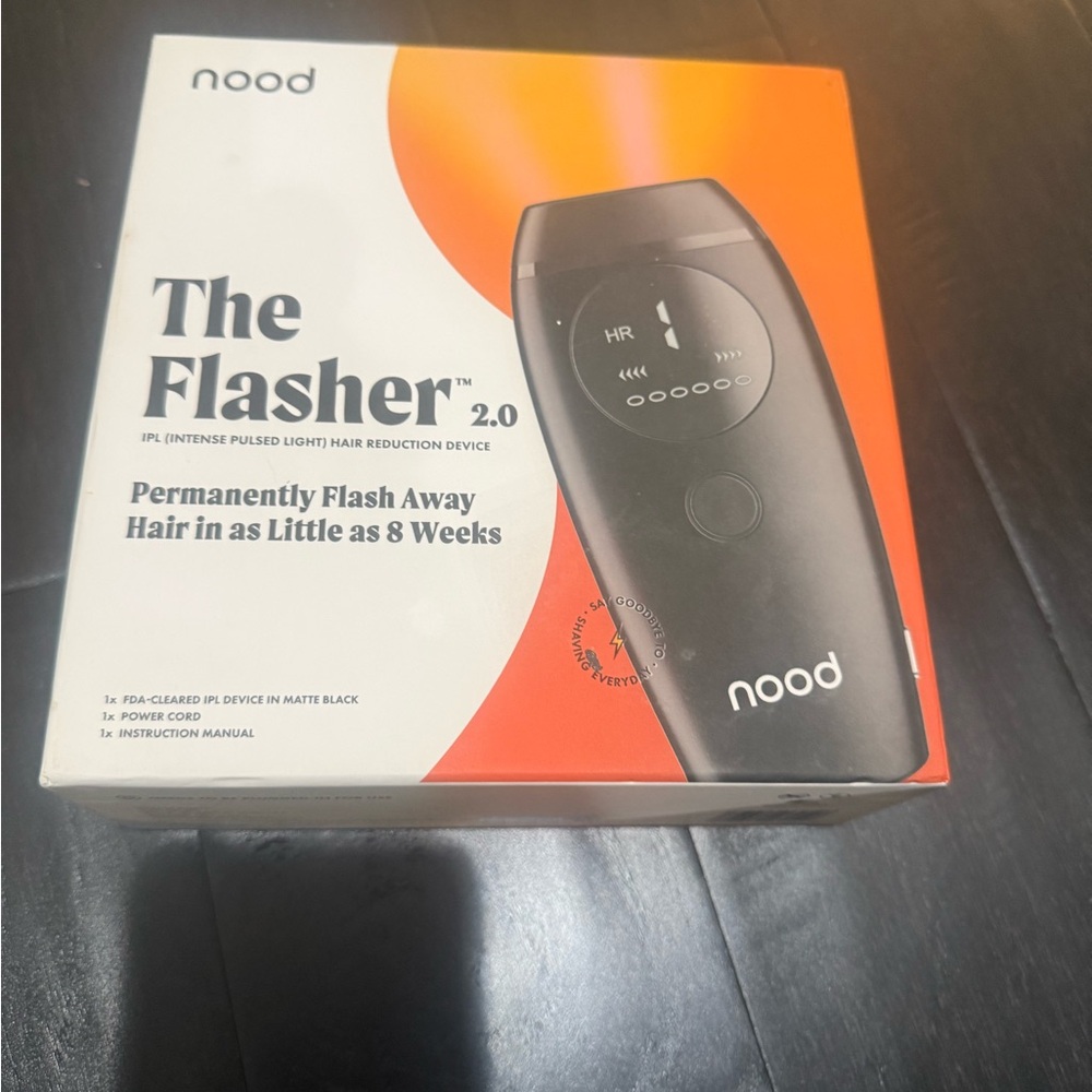 Mood the flasher 2.0 hair removal works well just got new one.